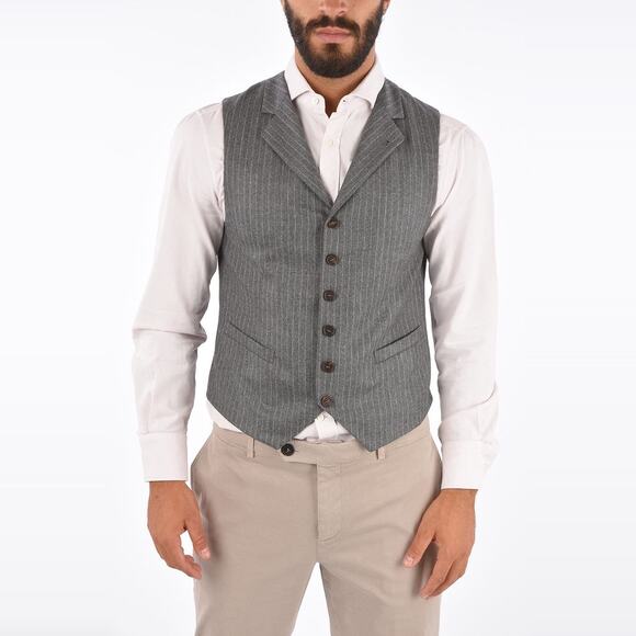 Brunello Cucinelli Tailored Waistcoat Suit Vest Mens size 46 (56 EUR) - Picture 3 of 14